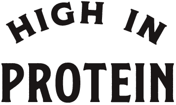 High in protein