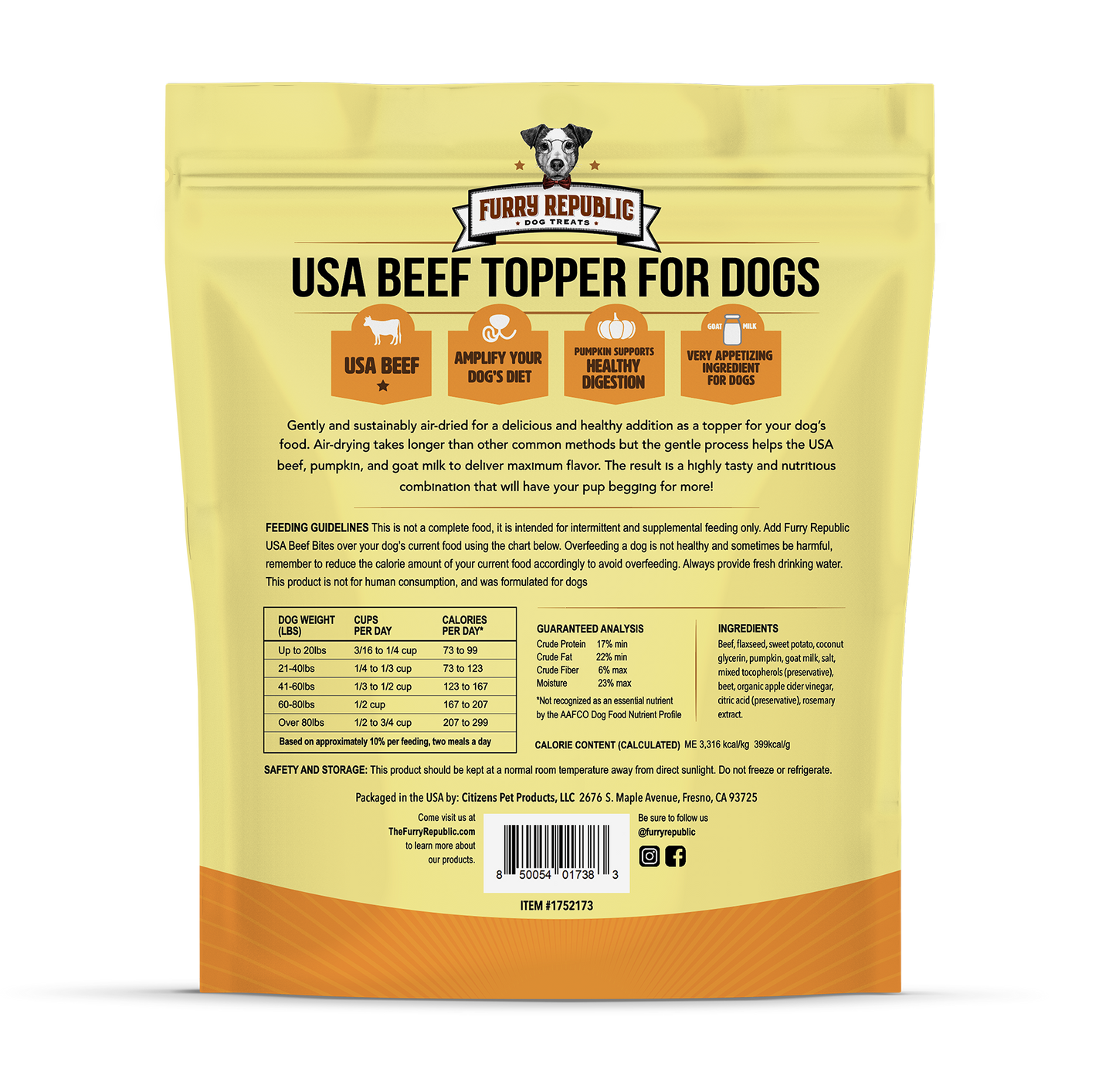 Beef Meal Topper - 36oz